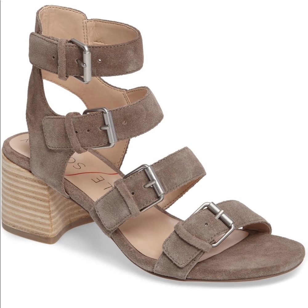 Sole Society Culver Black Heal Sandal